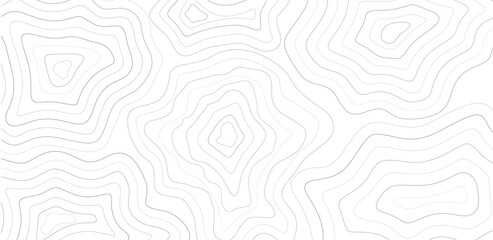 Topographic Line Pattern Background, Abstract Contour Map Design