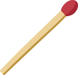 Single Matchstick Icon