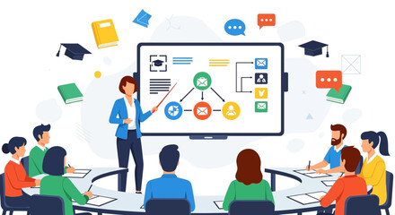 Teamwork and Education: A Focused Presentation Illustrating Ideas and Collaboration