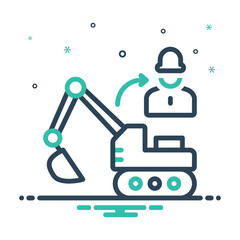 Mix icon for excavation expert