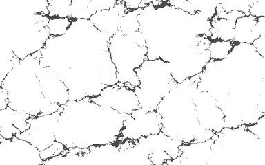 a black and white vintage of cracked concrete scribble effect, old wall background crack vector.Vector the cracks concrete texture white and black.plaster old rough dirty wall texture, white marble te