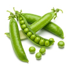 Fresh Green Peas - A Vibrant and Nutritious Vegetable Still in Their Pods.