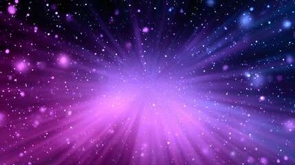Fototapeta premium Glowing purple blue metaverse space light background