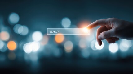 Discovering answers with a single touch at night in a digital world