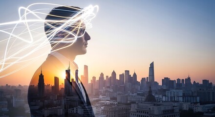 The picture shows a beautiful natural landscape with green hills and a clear blue sky. In the middle of the field, a group of deer is grazing peacefully. Tall trees surround the area, and a small rive