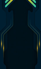 Abstract Technology Circuit Board Background Design