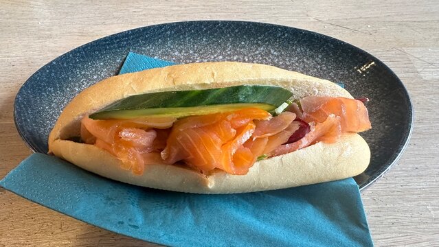 Lachs Br&ouml;tchen