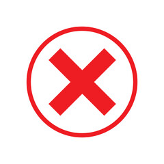 red cross mark 