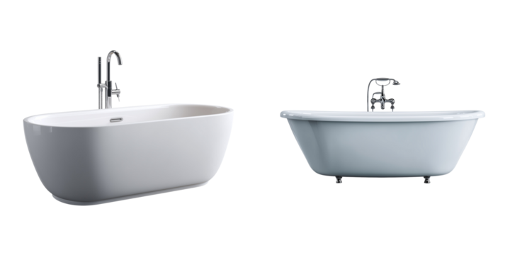 Luxury modern bathroom sink and faucet with tile wall design in a clean, bright interior