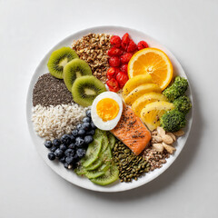 Healthy Plate for All: Balanced World Diet