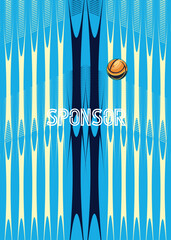 Modern Sports Jersey Design Template |Sublimation Football, Cricket & Teamwear Mockup