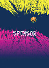 Modern Sports Jersey Design Template |Sublimation Football, Cricket & Teamwear Mockup