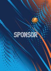 Modern Sports Jersey Design Template |Sublimation Football, Cricket & Teamwear Mockup