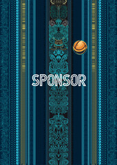 Modern Sports Jersey Design Template |Sublimation Football, Cricket & Teamwear Mockup