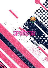 Modern Sports Jersey Design Template |Sublimation Football, Cricket & Teamwear Mockup