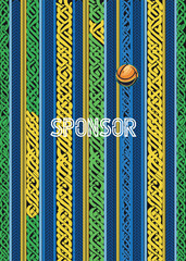 Modern Sports Jersey Design Template |Sublimation Football, Cricket & Teamwear Mockup