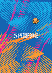 Modern Sports Jersey Design Template |Sublimation Football, Cricket & Teamwear Mockup