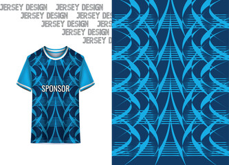 Modern Sports Jersey Design Template |Sublimation Football, Cricket & Teamwear Mockup
