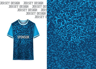 Modern Sports Jersey Design Template |Sublimation Football, Cricket & Teamwear Mockup