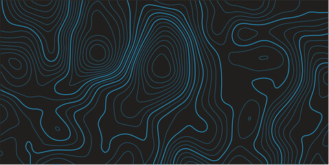 Abstract blue background with swirling wave pattern for a seamless vector wallpaper design