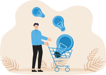 creativity and innovation to change or invent new product, solution to solve problem, discover new idea concept
