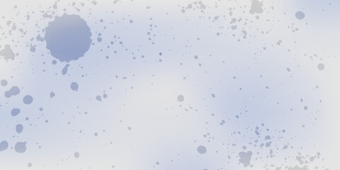 Watercolor ink splash background in soft blue tones