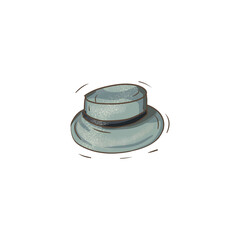 Autumn warm clothes cozy fall leaves mushrooms pumpkin pie hand drawn watercolor illustration