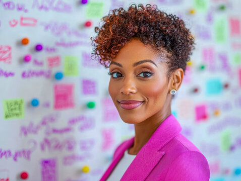 inclusive mental health and practices. Therapist and client using a whiteboard with colorful markers to co-create mental health goals, collaborative and inclusive