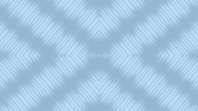 Seamless Light Blue Ikat Chevron And Diamond Texture Pattern