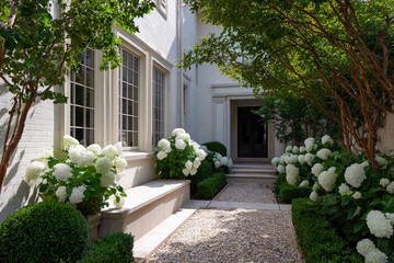 Fototapeta premium A refined design study of minimalist modern style