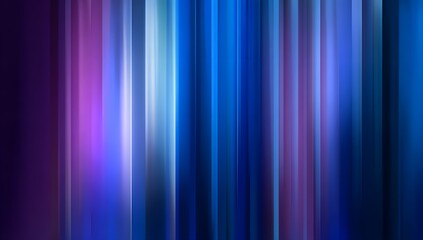 Abstract vertical streaks of vibrant blue and purple light create a dynamic and energetic background with a sense of motion and depth
