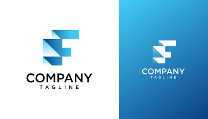 Letter F logo design vector template. Monogram f logo icon