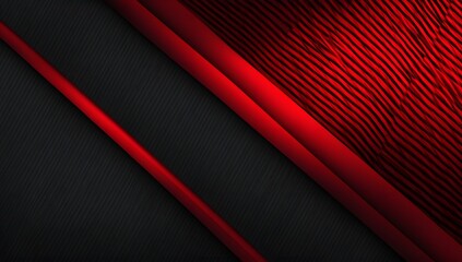 Abstract background with flowing crimson red fabric textures and deep charcoal gray matte surface creating a dramatic and luxurious visual composition with elegant lines and subtle light reflections