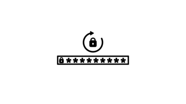 Modern technology cybersecurity concept animation on white background. Password on smartphone, User id, Data access, emphasizing encrypted data, internet privacy, secure login.
