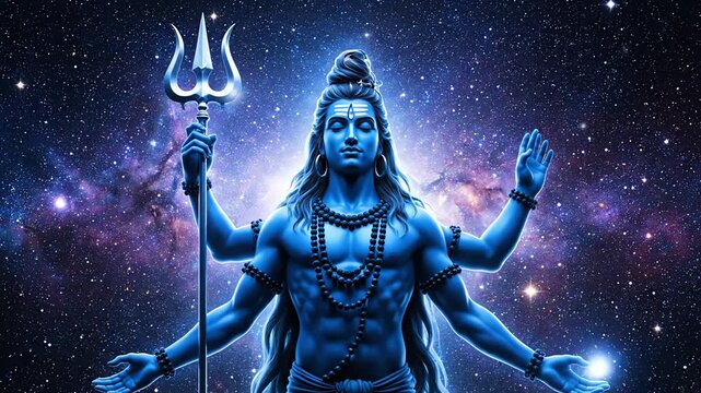 lord shiva cosmic universe hindu god power deity