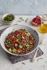Quinoa Salad with Pomegranate