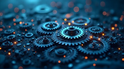 Abstract technology background design.