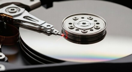 Understanding hard drive technology: a close up view of computer data storage device