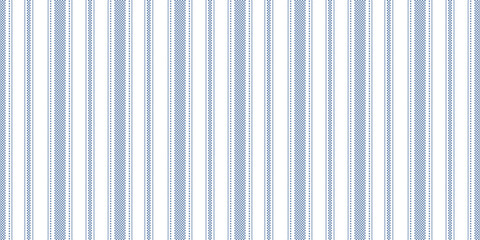 Vertical blue and white elegant coastal villa or restaurant wallpaper seamless repeating stripe pattern banner