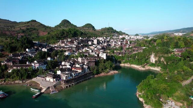 Furong Town on the cliffs of Hunan