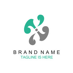 Abstract logo desig Vector logo template