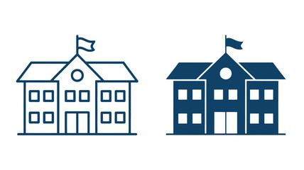 Fototapeta premium Modern geometric shapes with a minimalist feel create a dynamic composition