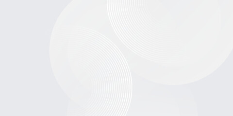 White geometric abstract background overlap layer on bright space with lines effect decoration. Modern creative trendy design in vector EPS 10