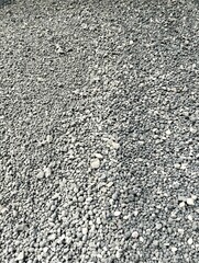 Photo of clinker , intermediate product of cement 