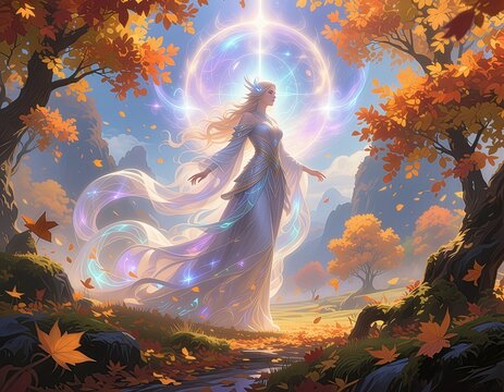 fairy in the forest