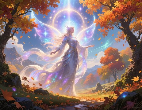 fairy in the forest