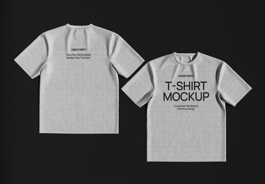 Casual Unisex Tee Mockup