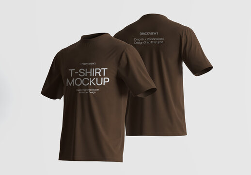 Double - Sided T-Shirt Mockup