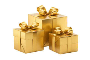Elegant golden gifts for corporate events and celebrations, festive and luxurious