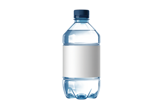 Stay refreshed with a clean water bottle mockup for your brand and healthy life